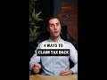 4 Ways to Claim Tax Back