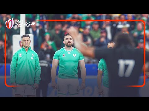 Ireland's incredible response to New Zealand Haka | Rugby World Cup 2023