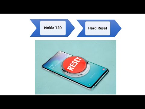 How to Hard Reset Nokia T20 – Pattern Unlock