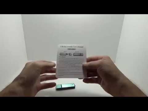 KLGC 8GB Flash Drive Spy Voice Recorder