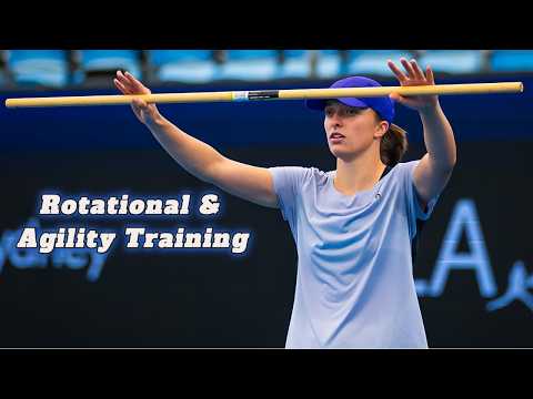 Iga Swiatek: Tennis Rotational & Agility Training