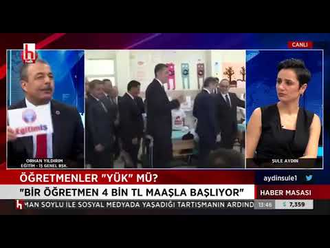 Genel Başkanımız Orhan Yıldırım, Halk TV`de, okullarda bağış adı altında alınan kayıt paralarını ve eğitim gündemini değerlendirdi. | EĞİTİM İŞ