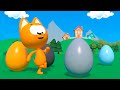 Los Mejores Juegos Con Huevos Sorpresa Juegos Infantiles Y Dibujos Animados El Gatito Koté