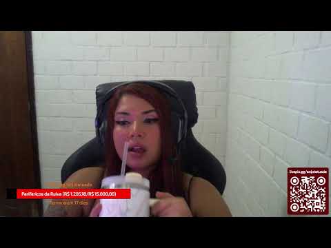 PRIMEIRA LIVE DE GAMEPLAY DA RUIVA (League Of Legends)