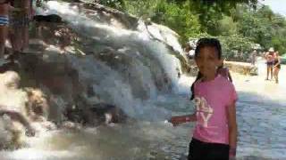 preview picture of video 'Dunn's River Falls, Jamaica & Playa Mia Grand Beach Park, Mexico - April 27 & 29, 2011'