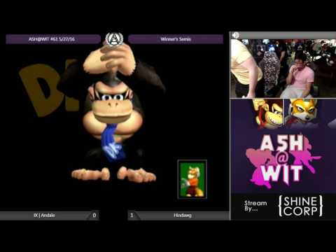IX | Andale (DK, Link) vs Hindawg (Falcon, Fox, Falco) - ASH@WIT #61 Melee Winner's Finals