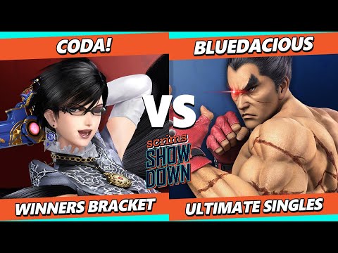 Scrims Showdown 76 - Coda! (Bayonetta) Vs. Bluedacious (Kazuya) Smash Ultimate - SSBU