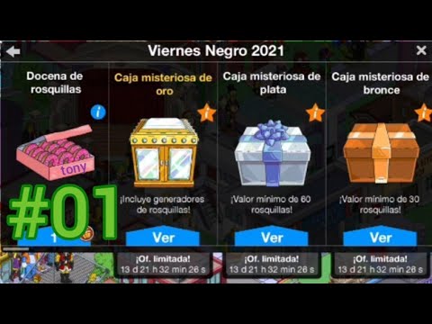 Los Simpson Springfield "BlackFriday'21: Capítulo 1 - Información de qué hay en las cajas" por Tony