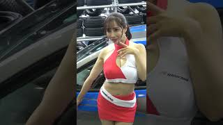 東京オートサロン2025 AUTOWAYブース 藤嶋もなみ コンパニオン 4K