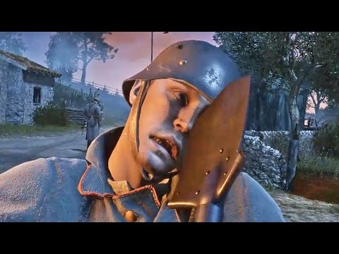 Battlefield 1 Gameplay Walkthrough Part 3 - STEALTH SHOVEL - (PC, no commentary)