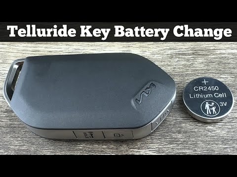 How To Replace 2023 - 2025 KIA TELLURIDE Key Fob Battery - Change Replacement Remote Batteries DIY