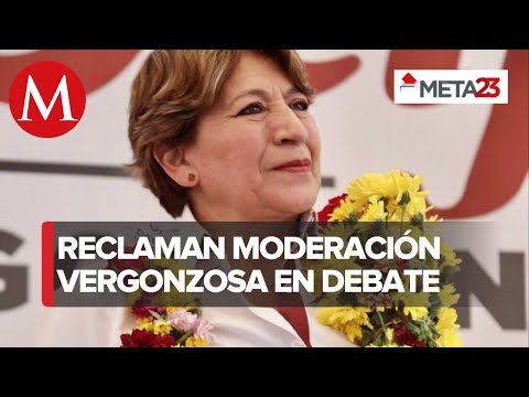Delfina Gómez confirma asistencia para el segundo debate en Edomex
