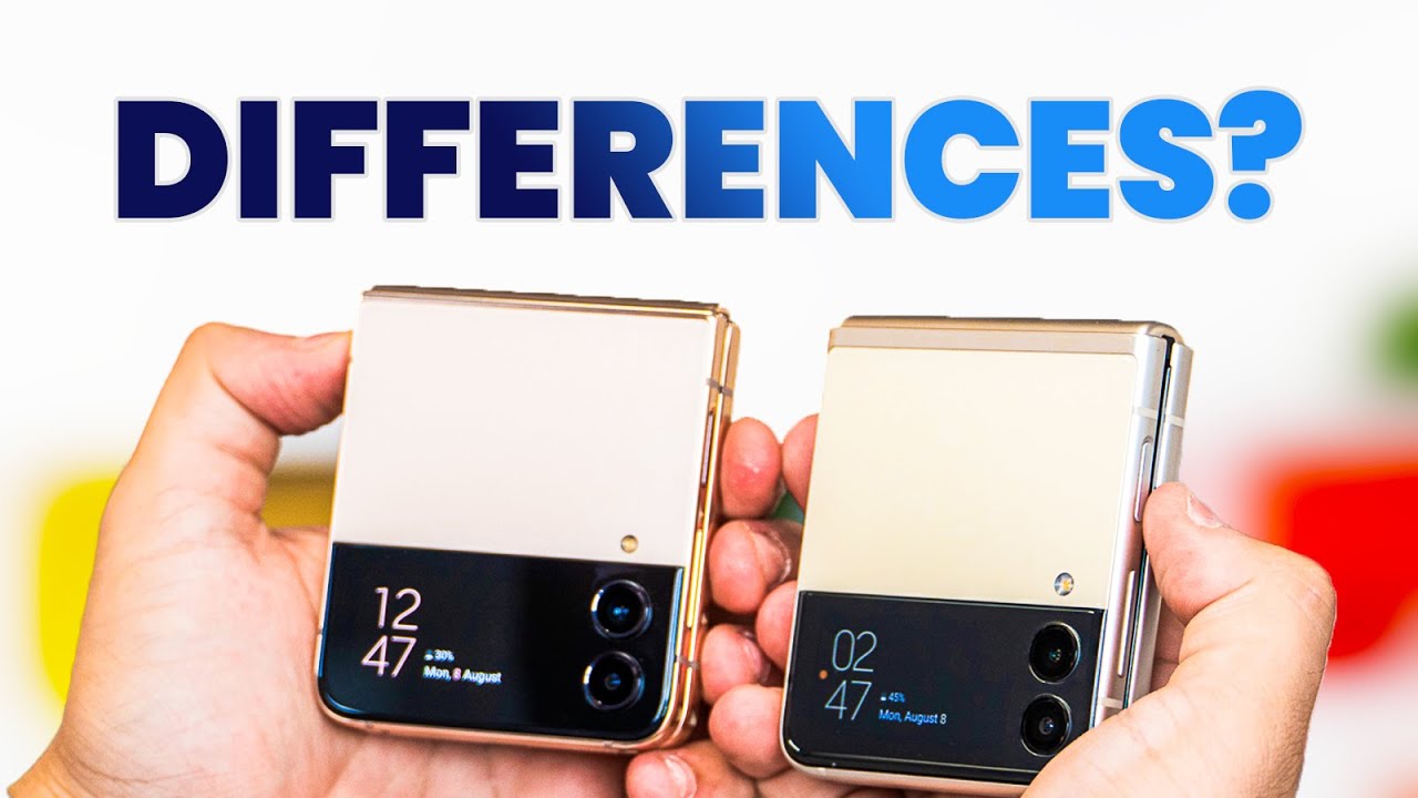 Samsung Galaxy Z Flip 4 vs Galaxy Z Flip 3 - PhoneArena