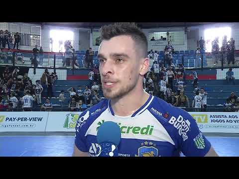 Jogo entre Cascavel e Pato Futsal no domingo