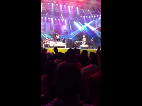 St. Maarten Carnival 2015 - Destra performing on stage @ The Night of The Hitmakers