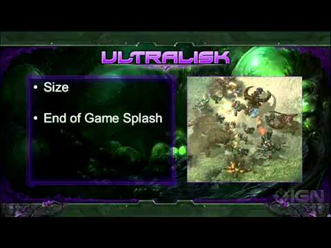 Ultralisk Gameplay  StarCraft II  Heart of the Swarm