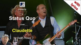 Claudette - Status Quo Cover (with lyrics)