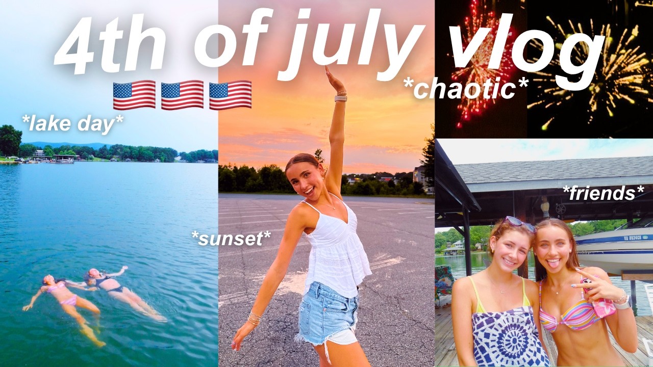 4th of july weekend vlog 🇺🇸✨ *so much fun*