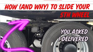 How to slide your 5th wheel (and why). You Asked, I Delivered