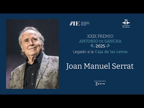 JOAN MANUEL SERRAT ENTREGA la PARTITURA de MEDITERRÁNEO AL INSTITUTO CERVANTES | RTVE Noticias