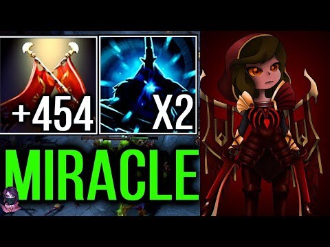 Miracle- Legion Commander WHAT A GAME!!! +822 Hit Damages vs BADMAN Highlights by Time 2 Dota #dota2