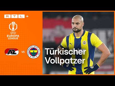 AZ Alkmaar vs. Fenerbahçe Istanbul - Highlights | UEFA Europa League | RTL Sport