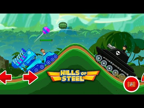 Hills of Steel Boss Rush with Ballista Tank Max Level - Find the Bug in the Game ? 🎮 Blakky