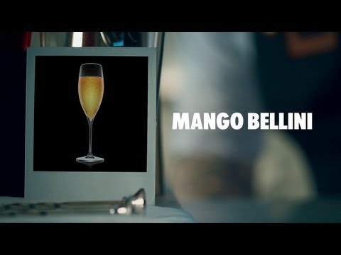 MANGO BELLINI DRINK RECIPE - HOW TO MIX