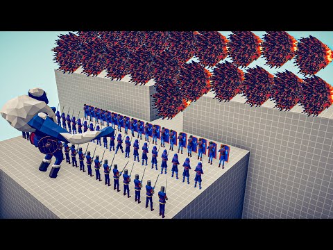 EPIC ARMY + GIANT vs EVERY GOD - Totally Accurate Battle Simulator TABS