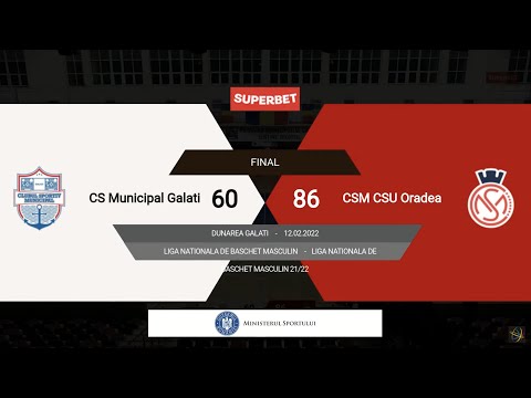 LNBM 2021-2022: CSM Galați - CSM CSU Oradea
