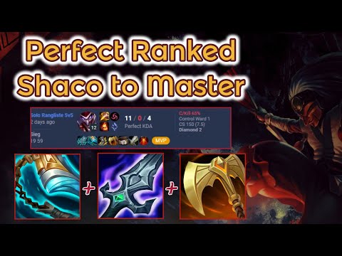 Shaco vs. Lee Sin Jungle D1 - S12 Road to Master [League of Legends] Full Gameplay - Infernal Shaco