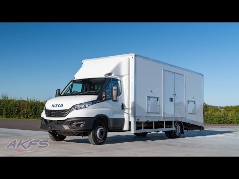 AKFS Special Vehicles - 7200kg Iveco Daily Enclosed Car Transporter