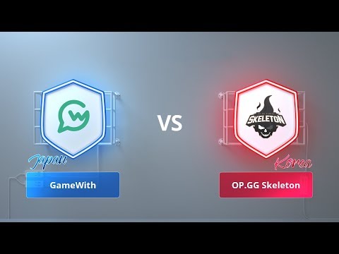 【GameWith vs OP.GG Skeleton】- 2018 CRL亞洲賽區第一賽季季賽第6週