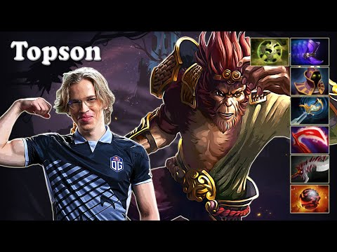 Topson - Monkey King Midlane vs Ceb Nature's Prophet | Dota 2 7.29c Gameplay