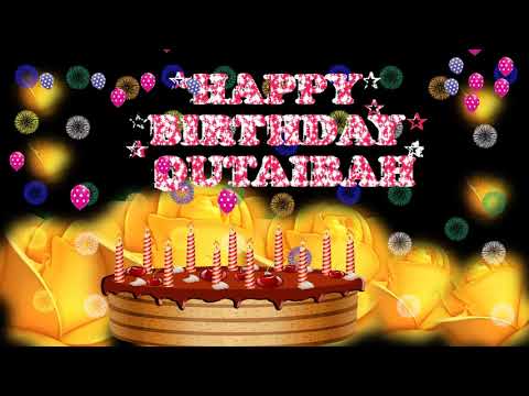 QUTAIBAH HAPPY BIRTHDAY TO YOU