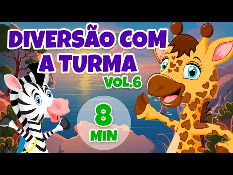 Diversão com a Turma Vol. 6 - Giramille 8 min | Desenho Animado Musical