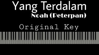 Download lagu Yang Terdalam - Noah (Peterpan) [Karaoke Piano - Original Key] mp3