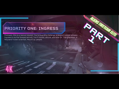 ALIENS FIRETEAM ELITE Walkthrough Gameplay Part 1 (FULL GAME)