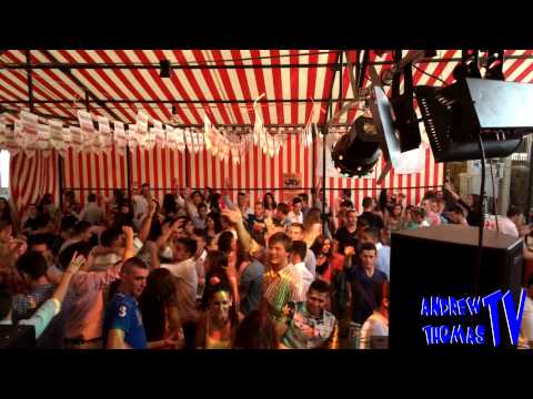 Feria del Pedroso Caseta Juventud 2014 Andrew Thomas DJ