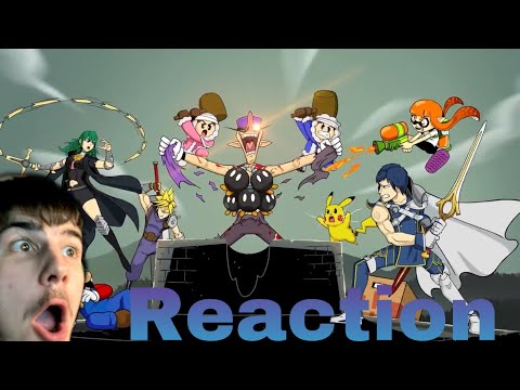 🎵Waluigi vs Smash Bros BATTLE RAP Part 2 🎵 Reaction, That beat tho