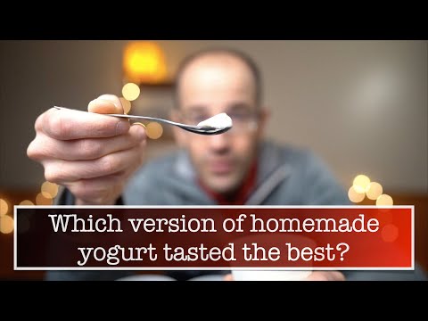 Fazendo iogurte de Chobani, Oui e Stonyfield