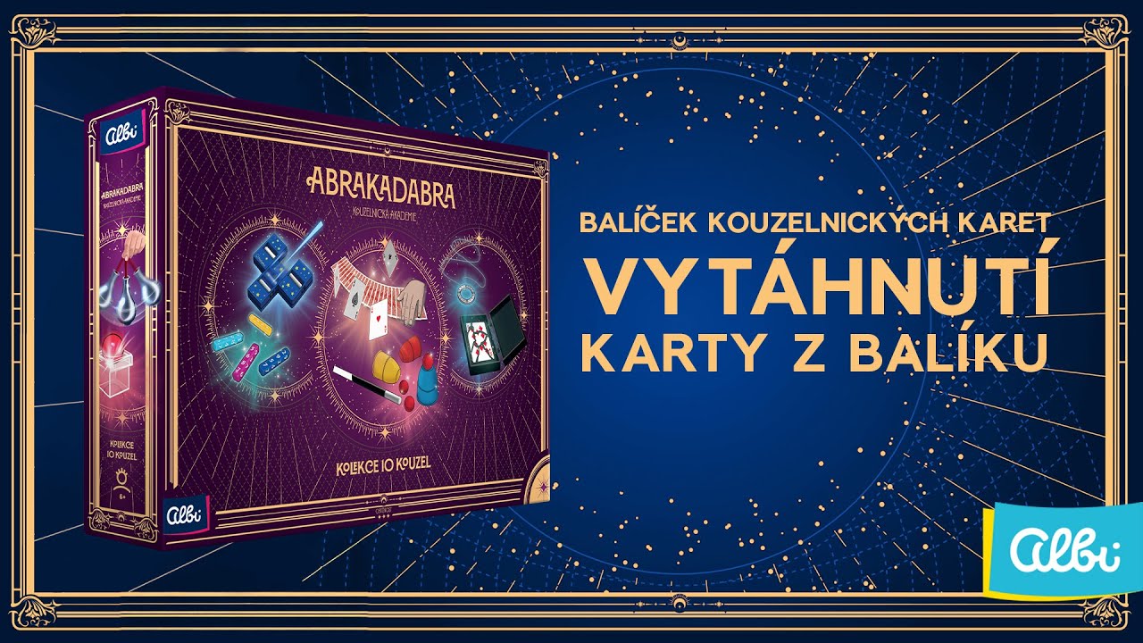 Kouzelnická akademie - Vytáhnutí karty z balíku - videonávod