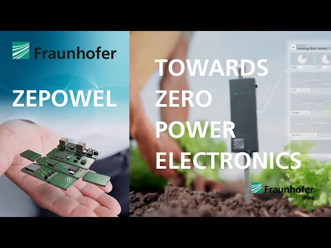 Towards Zero Power Electronics (ZEPOWEL) | Fraunhofer IPMS