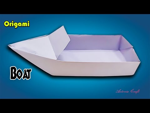 How To Make a Paper Boat That Floats | Origami Boat