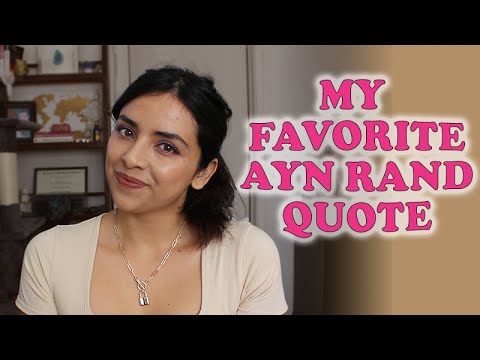 My favorite Ayn Rand quote