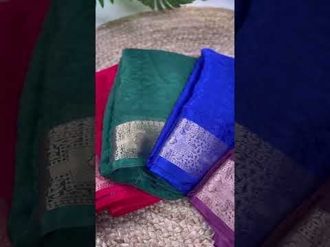 Poly Shimmer Zari Weaving Saree with Matching Unstitched Blouse Piece – Festive & Wedding Party Wear Saree for Women