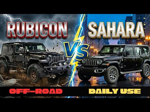 Rubicon vs. Sahara: Welcher Jeep ist wirklich besser?