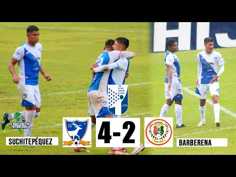 LOS VENADOS TOMAN VENTAJA/ Suchitepéquez 4 vs Barberena 2 / IDA Accesos a Cuartos de Final RESUMEN