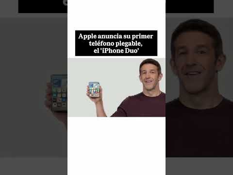📱💥 APPLE presenta el ‘IPHONE DUO’: Su primer teléfono PLEGABLE