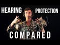 Hearing Protection compared (Peltors, Ops Core AMP, Sordin, Liberators)